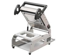 JMOUZHG 600W Semi-Automatic Food Take Away Packing Machine, Commercial Food Sealing Packing Machine, 7~8 Times/Min (20 * 14cm)