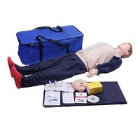JMOUZHG Artificial Respiration Training Model,Resuscitation Manikins,Full Body CPR First Aid Training Dummy For Educational Teaching Rese