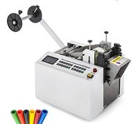 JMOUZHG Automatic Heat-Shrink Tube Cutter 250W Electric Tube Cable Pipe Cold Cutting Machine,Cutting Width 100 mm for for cutting tubes, cable