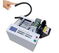 JMOUZHG Automatic Heat Shrink Tube Cutter, 300W Digital Wire Stripper, Cable Tube Die Cutting Machine for Rubber/Plastic Tubes