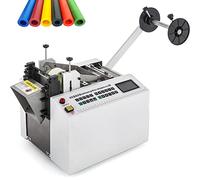 JMOUZHG Automatic Heat-Shrink Tube Cutting Machine 350W Electric Tube Cable Pipe, Cutting with 100 mm for Sleeve Rubber, Plastic Tube