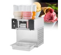 JMOUZHG Commercial Automatic Snowflake Ice Machine - High-Efficiency Electric Ice Shaver with Air Cooling for Restaurants, Milktea Shops (800w)
