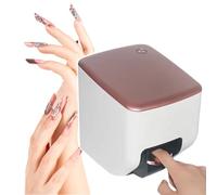 JMOUZHG Desktop Art Nail Printer,One-Click Printing 4800 Dpi Definition Painting,Boby Compact Design,With Removable Consumables