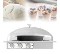 JMOUZHG Electric Bread Dough Proofer Machine,0-120min Timing,0-54℃ Temperature Adjustable,For Making Bread,Yogurt,Steamed Buns (590 * 430 * 300mm)