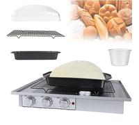 JMOUZHG Electric Bread Dough Proofer Machine,Independent Control Time/Temperature And Humidity Functions,For Making Baking (590 * 430 * 300mm)