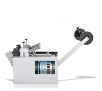 JMOUZHG Electric Flexible Conduit Cutter,250W Automatic Heat Shrink Tube Cutting Machine,Desktop Fiberglass Sleeving Cutting Equipment
