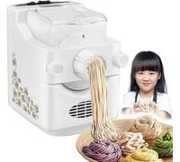 JMOUZHG Electric Home Pasta Machine, 180W Automatic with 9 Noodle Molds Pasta Extruder Kitchen Gadgets Noodle Maker,Beginner Friendly