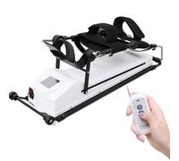 JMOUZHG Electric Knee Rehabilitation Trainer,Lower Limb Postoperative Stretch Rehabilitation Training Device,Fracture Hemiplegia,0-120° Adjustable (L)