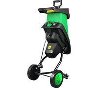 JMOUZHG Electric Wood Chipper Shredder Mulcher, 2400W Multifunctional,Garden Tool Wood Chipper Can Be Broken Branches,10M Power line