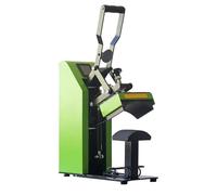 JMOUZHG Hat Heat Press Machinefor Baseball Caps Berets Bucket HatsLCD Display, 0-999s Timer, 32-482°F Adjustable Temperature