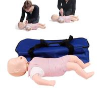 JMOUZHG Infant CPR Training Manikin,Infant First Aid Model Choking,Resuscitation Manikins Infant Airway Obstruction,for Teaching Training