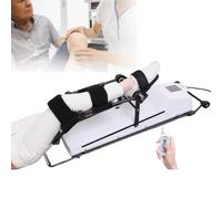 JMOUZHG Knee Rehabilitation Trainer,Adjustable Leg Stretching Exerciser with Remote Control,for Post-Ops,Osteoarthritis and Sprains (L)