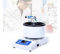 JMOUZHG Laboratory Magnetic Stirring Heating Pot with Digital Temperature Control,for Heating Spherical Flasks in Labs (2l)