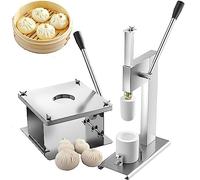 JMOUZHG Manual Bun Making Machine, Semi-automatic Bun Making Machine, 400-500pcs/h, for large meat buns,custard buns,fried buns etc (mediumfilmcup)