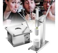 JMOUZHG Manual Bun Making Machine, Semi-automatic Bun Making Machine, 400-500pcs/h, for large meat buns, milk buns, custard buns,fried buns etc (largefilmcup)