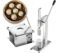JMOUZHG Manual Bun Making Machine, Semi-automatic Bun Making Machine, 400-500pcs/h, for large meat buns, milk buns, custard buns,fried buns etc (largefilmcup)