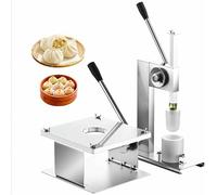 JMOUZHG Manual Bun Making Machine, Stainless Steel Baozi Maker, Baozi Cooking Tool Sets, Bun Making Mold, Semi-Automatic Bun Making Machine