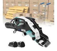 JMOUZHG Manual Label Applicator for Flat & Round Bottles, Portable Handheld Barcode Sticker Machine for Retail, Warehouse (40mm)