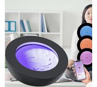 JMOUZHG Moving Sand Art 3D Moving Sand Art Pictures,Smart App Control Dynamic Sand Art Sandscapes Sensory Relaxing