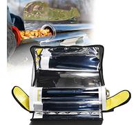 JMOUZHG Multi Functional Solar Oven,Use of Sunlight for Outdoor Grill,Foldable Solar Grill Stove Oven Smoke-Free Delicious,Ideal for Camping or Hiking
