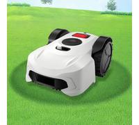 JMOUZHG Perimeter Wire Frees Vision Robotic Lawnmower, with Smart APP Control,for Medium to Large Yards