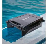 JMOUZHG Pool Surface Cleaner Robot, 100㎡ /3.4L Automatic Pool Vacuum,2500mAh Cordless Robot for Water Parks, Swimming Pools