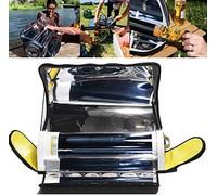 JMOUZHG Portable BBQ Grill Solar BBQ Cooker, Solar Grill Stainless Steel Stove Oven Smoke Free Food Grade,Foldable,Delicious for Outdoor Camp Travel