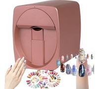 JMOUZHG Portable Digital Mobile Nail Art Printer,3D Smart Automatic Nail Printer Machine,Touch Screen Display,for Beauty & Personal Care for Girls' Home Nails,D (C)
