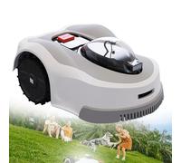 JMOUZHG Robot Lawnmower No Boundary Wire for 1/4 Acre,Automatic Robotic Lawn Mowers with Auto Mapping & Recharge (N1000)