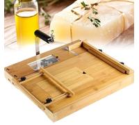JMOUZHG Soap Cutter Mold, Soap Cutter Machine with Hidden Storage Box, Maximum Cutting Length 37cm, for Handmade Soap Loaf Cheese Butter
