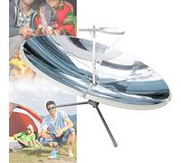 JMOUZHG Solar Oven Portable Stove,Parabolic Solar Cooker, Outdoor Oven & Solar Powered Camping Grill, Camping Stove & Sun Oven For Backpacking