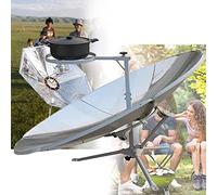 JMOUZHG Solar Oven Portable Stove - Solar Cooker Survival Gear, Outdoor Oven & Solar Powered Camping Grill, Camping Stove & Sun Oven For Backpacking