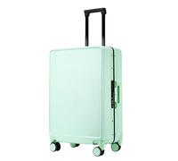 JMOZHCD Aluminum Frame Trolley Case Large Capacity Fashion Trolley Case Business Cabin Case Travel Universal Wheel Suitcase Zipper Case (En8 24 inch)