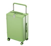 JMOZHCD Classic Travel Suitcase Wide Trolley Suitcase Silent Wheel Multifunctional Suitcase Large Capacity Hard Shell Suitcase (En8 26)