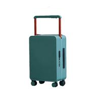 JMOZHCD Fashion Wide Trolley Travel Suitcase for Men and Women Wheels 20-inch Boarding Luggage Storage (King En8 20)