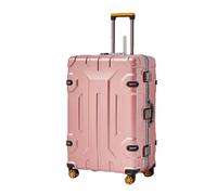 JMOZHCD Fashionable Personalized Suitcase Universal Universal Wheel Aluminum Frame Trolley Case Password Box Travel Suitcase (pnnrk 24)