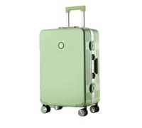 JMOZHCD Large Capacity Suitcase Aluminum Alloy Frame Wheel Rolling Suitcase Travel Suitcase (En8 24)
