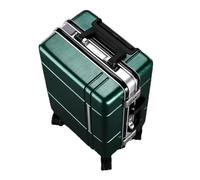 JMOZHCD Luggage Thickened Aluminum Frame Luggage Bag Wheel Large Capacity Travel Bag Cabin Case (D 20)