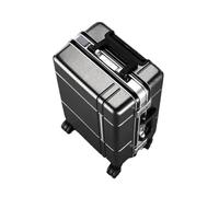JMOZHCD Luggage Thickened Aluminum Frame Luggage Bag Wheel Large Capacity Travel Bag Cabin Case (F 28)