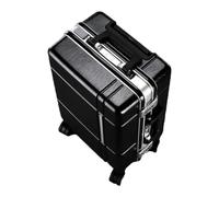 JMOZHCD Luggage Thickened Aluminum Frame Luggage Bag Wheel Large Capacity Travel Bag Cabin Case (H 22)