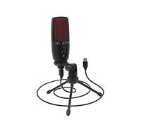 JMOZHCD Mini USB Condenser Microphone, Home Studio Application, Computer Mobile Game Voice Microphone with Mute Function