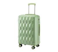 JMOZHCD Rolling Suitcase, Stylish Carry-on Suitcase, with Wheels, Zipper Combination Lock, Lightweight Suitcase (En8 28 inch)