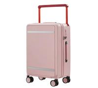 JMOZHCD Travel suitcases, leisure wide trolley suitcases, stylish and simple suitcases, large cabin suitcases, hard shell expandable suitcases (Pnnrk(zipper Style) 24)