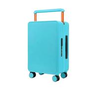 JMOZHCD Wide Handle Suitcase Rolling Suitcase Men's Travel Bag Boarding Code Trolley Suitcase (B 24)