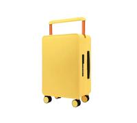 JMOZHCD Wide Handle Suitcase Rolling Suitcase Men's Travel Bag Boarding Code Trolley Suitcase (D 24)