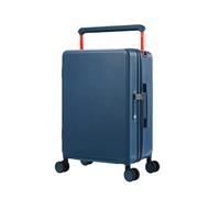 JMOZHCD Wide Handle Suitcase Rolling Suitcase Men's Travel Bag Boarding Code Trolley Suitcase (Zipper B 24)