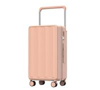 JMOZHCD Wide Trolley Suitcase for Women Travel Luggage Multifunctional Large Capacity Password Suitcase (Pnnrk 26)