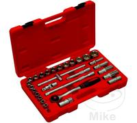 JMP 29-piece socket wrench and screwdriver bits set 1/2