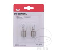 JMP Blister 2 bulb lamps 12V 21/5W BAY15D NAOS