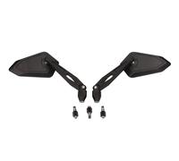 JMP Booster 2 Motorcycle Rear View Mirror Plastic M10x1, 25 Black Universal Fits
